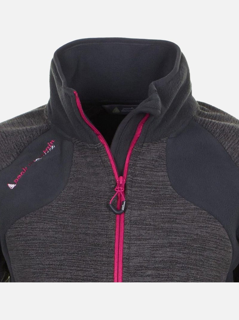 Blouson polaire   ACUT - PEAK MOUNTAIN Gris - Kiabi