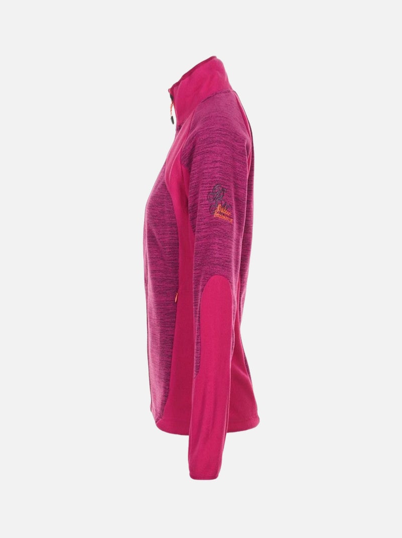 Blouson polaire   ACUT - PEAK MOUNTAIN Rose - Kiabi
