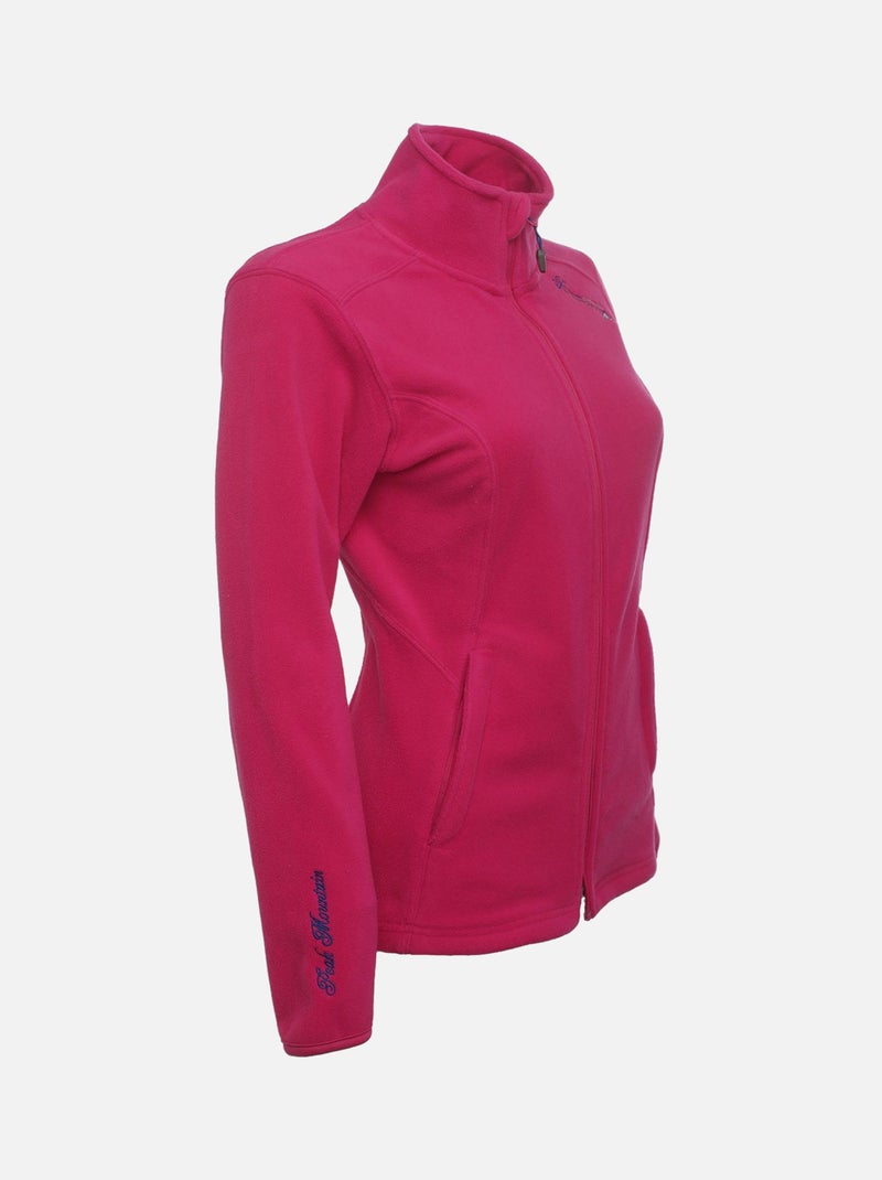 Blouson polaire   ADARA - PEAK MOUNTAIN Rose fushia - Kiabi
