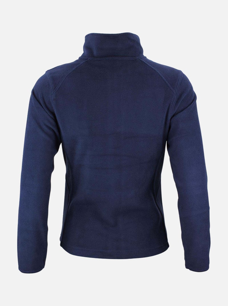Blouson polaire   ADARO - PEAK MOUNTAIN Bleu marine - Kiabi