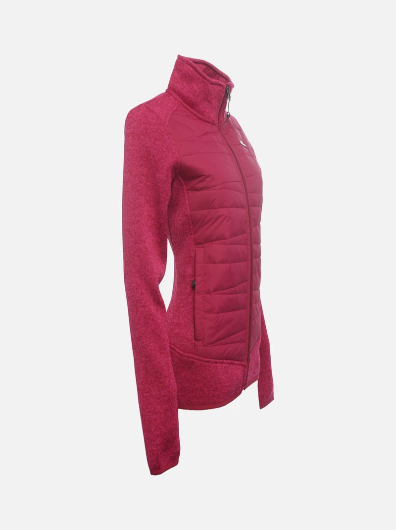 Blouson polaire   ADVANTIME - PEAK MOUNTAIN Rose - Kiabi