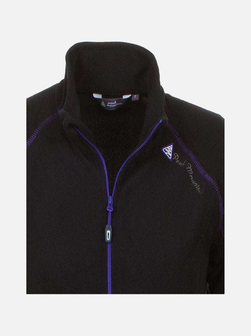 Blouson polaire   AFONE - PEAK MOUNTAIN Bleu marine - Kiabi