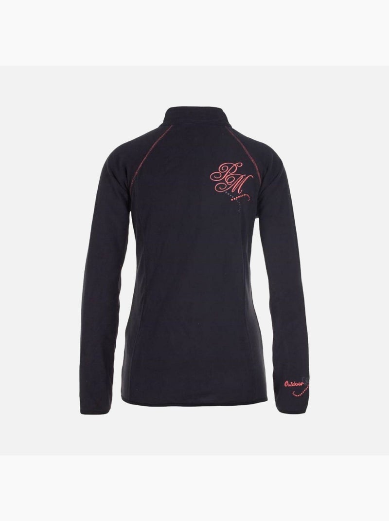 Blouson polaire   AFONE - PEAK MOUNTAIN Noir Noir - Kiabi