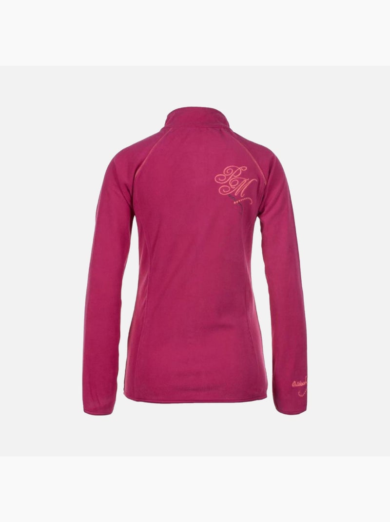 Blouson polaire   AFONE - PEAK MOUNTAIN Rose fushia - Kiabi