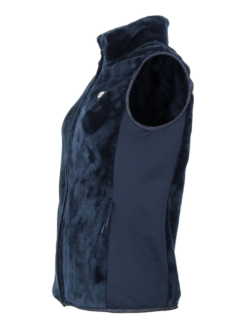 Blouson polaire AJUNE - PEAK MOUNTAIN Bleu marine - Kiabi