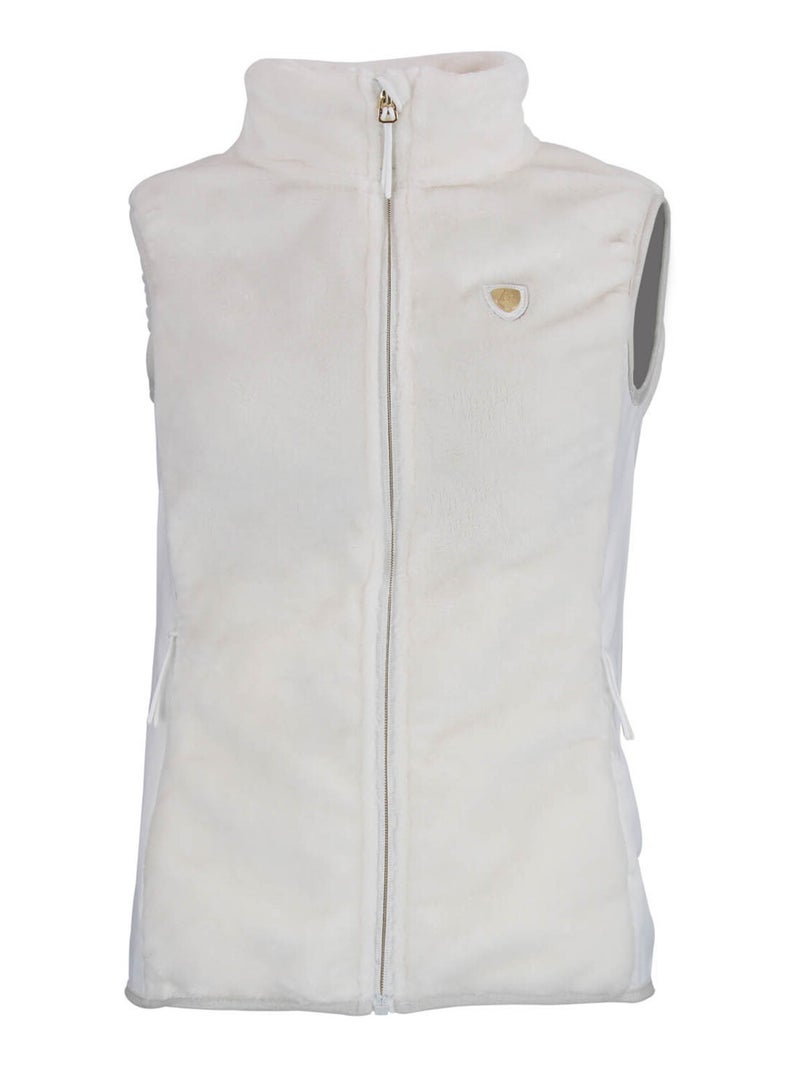 Blouson polaire AJUNE - PEAK MOUNTAIN Ecru - Kiabi