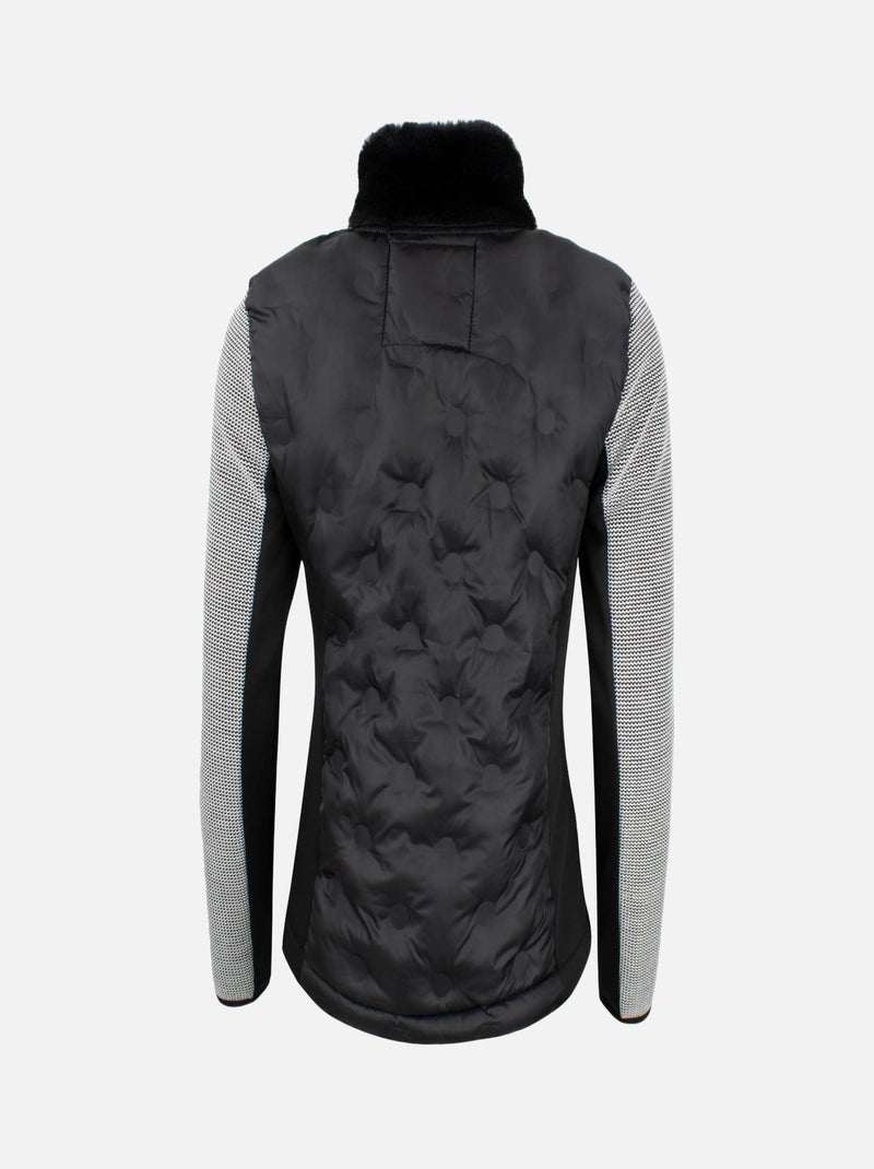 Blouson polaire   AKANA - PEAK MOUNTAIN Noir Noir - Kiabi