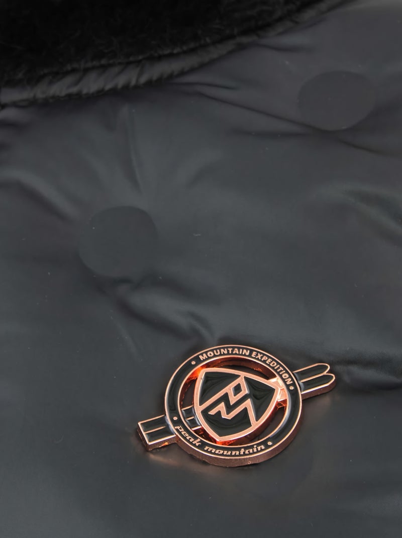 Blouson polaire   AKANA - PEAK MOUNTAIN Noir Noir - Kiabi