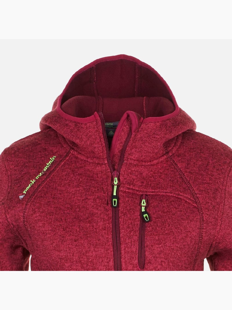 Blouson polaire   ALAINE - PEAK MOUNTAIN Rose - Kiabi