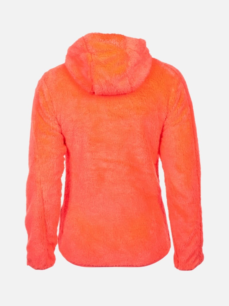 Blouson polaire   ALANE - PEAK MOUNTAIN Orange corail - Kiabi