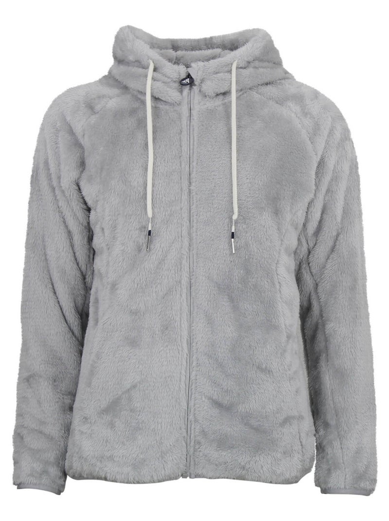Blouson polaire ALANZO - PEAK MOUNTAIN Ecru - Kiabi