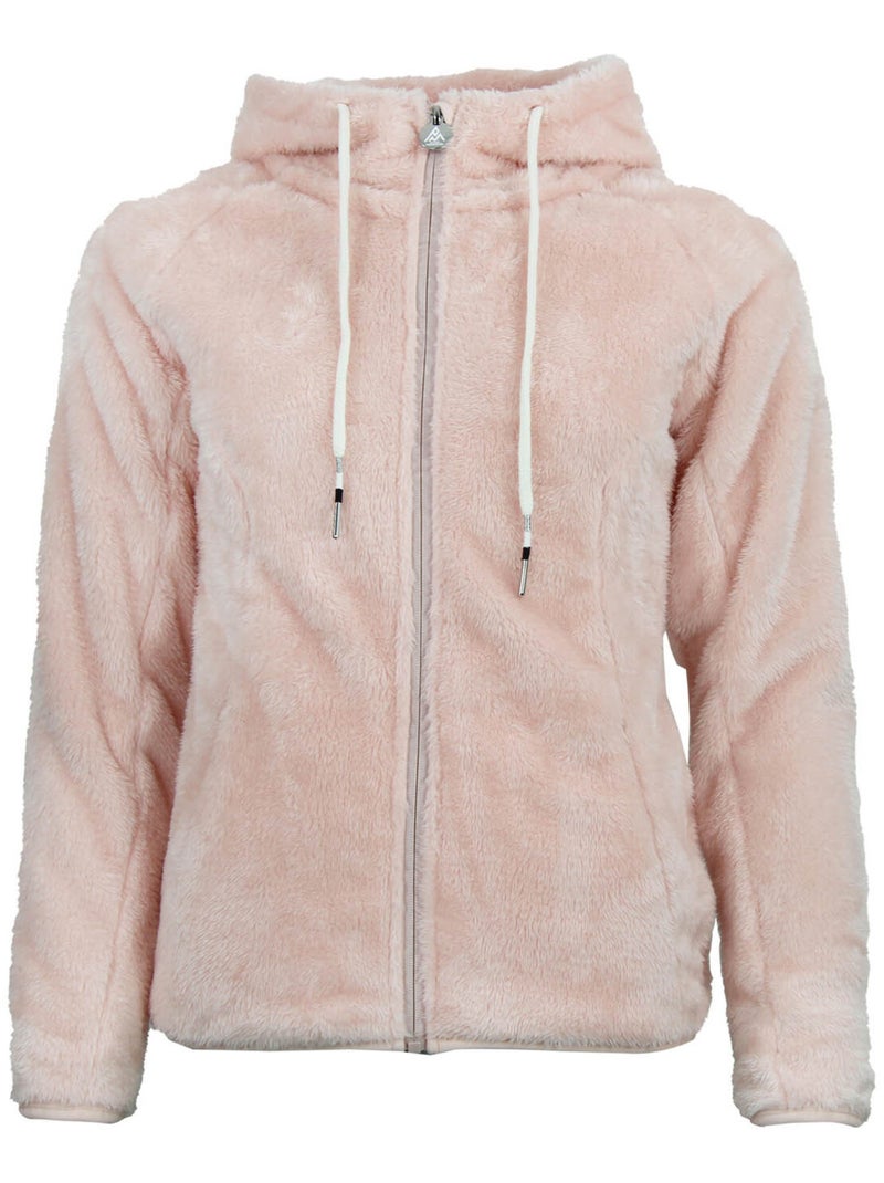Blouson polaire ALANZO - PEAK MOUNTAIN Rose - Kiabi