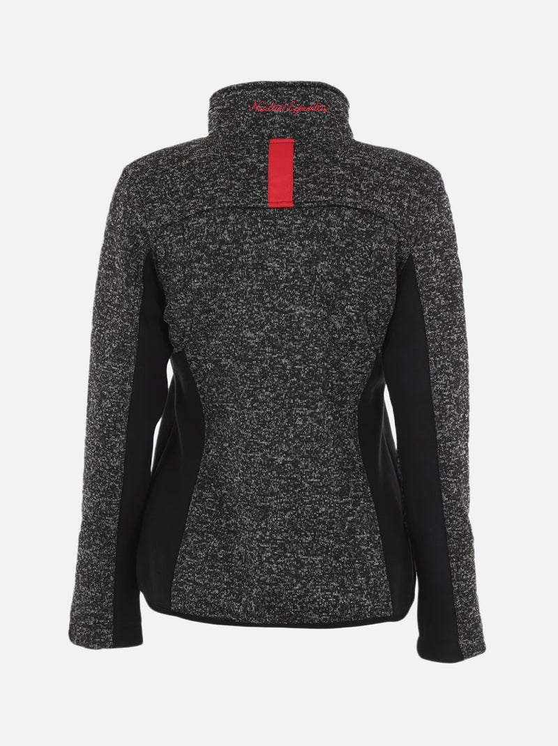 Blouson polaire   ALASKA - VENT DU CAP Gris foncé - Kiabi