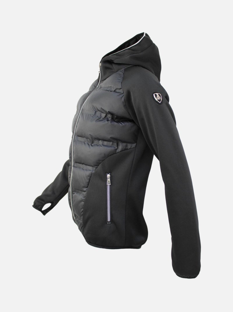 Blouson polaire   ALIEN - PEAK MOUNTAIN Noir Noir - Kiabi