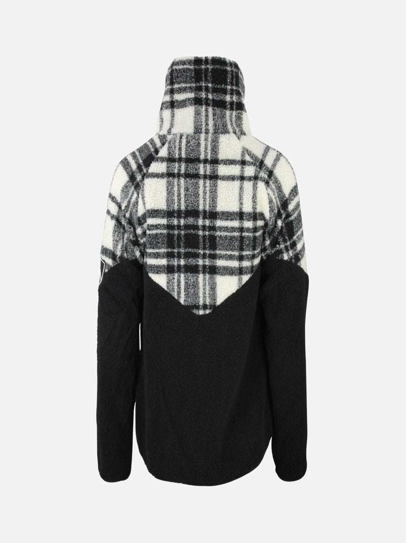 Blouson polaire   ALIESSE - PEAK MOUNTAIN Noir Noir - Kiabi