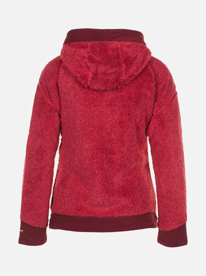 Blouson polaire   ALMERIA - PEAK MOUNTAIN Rose fushia - Kiabi