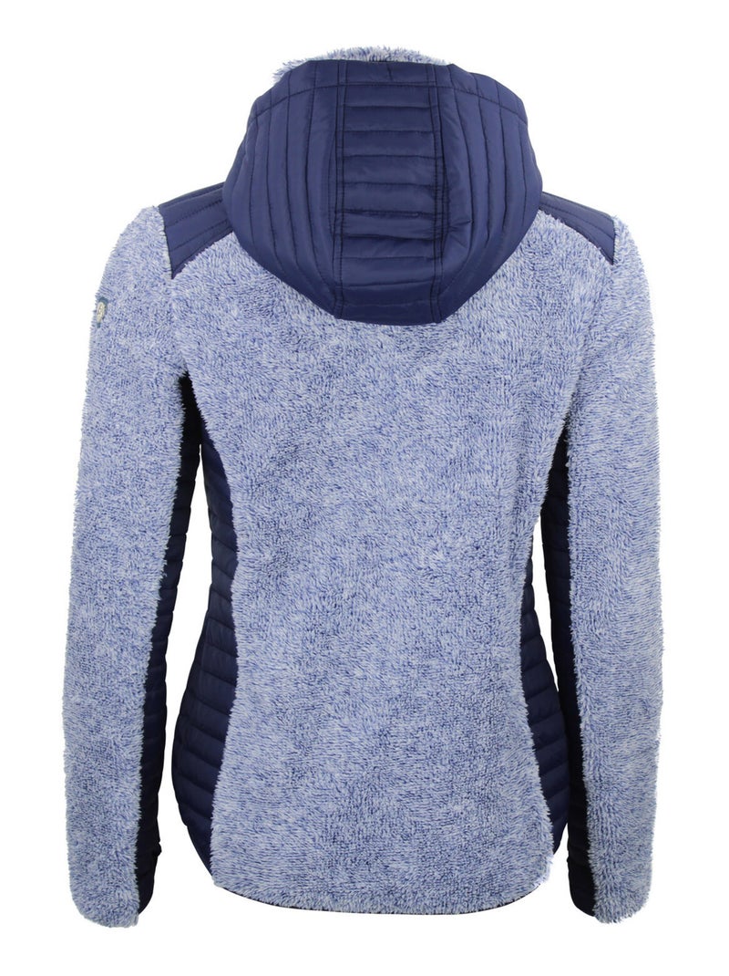 Blouson polaire   AMARANT - PEAK MOUNTAIN Bleu nuit - Kiabi