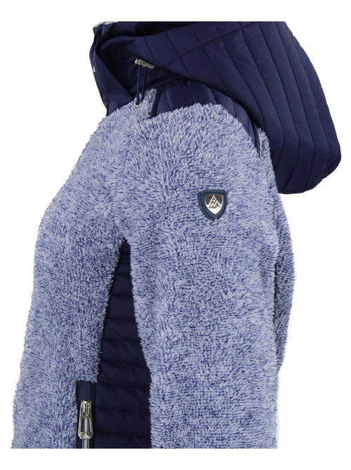 Blouson polaire   AMARANT - PEAK MOUNTAIN - Kiabi