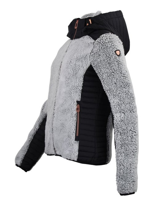 Blouson polaire   AMARANT - PEAK MOUNTAIN - Kiabi