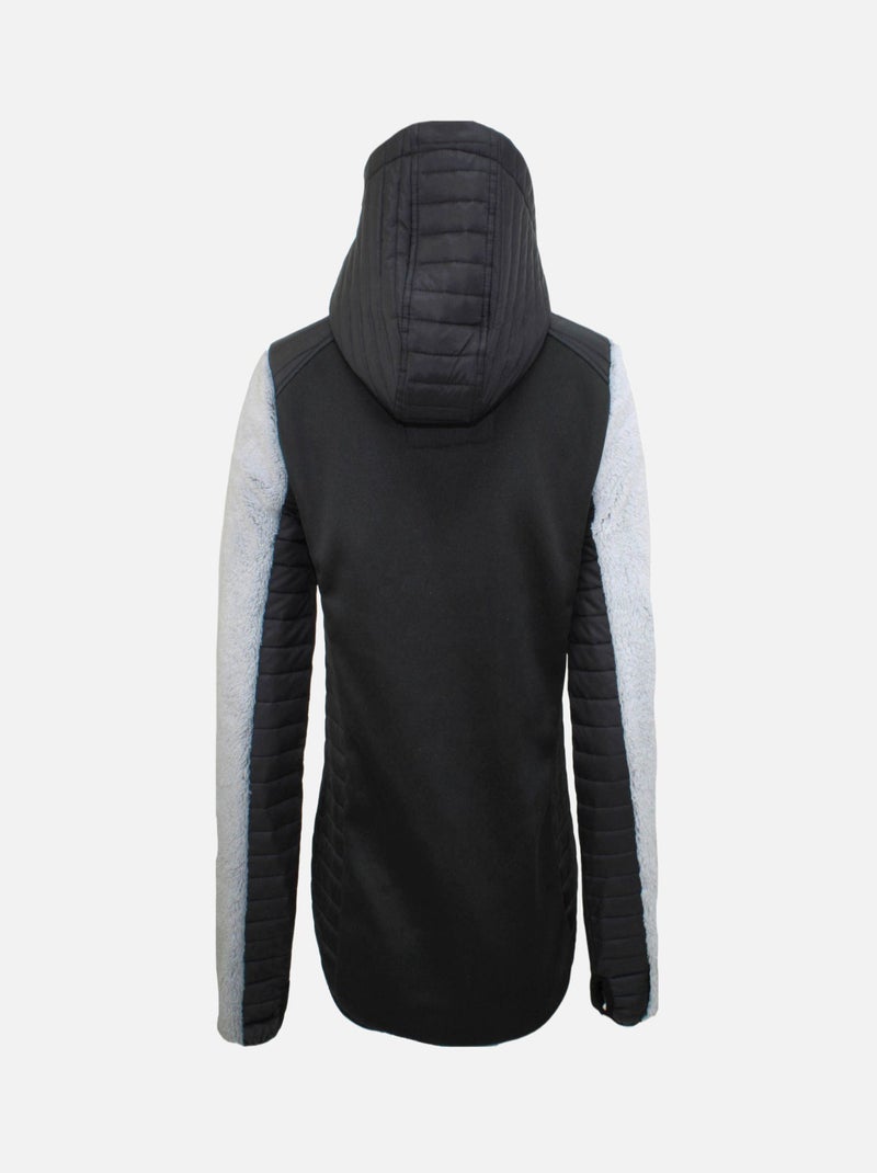 Blouson polaire   AMARETTO - DEGRE CELSIUS Noir Noir - Kiabi