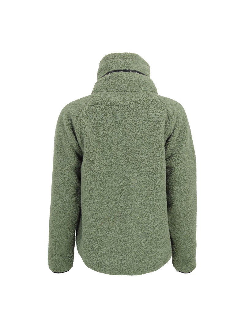 Blouson polaire AMAY - PEAK MOUNTAIN Kaki - Kiabi