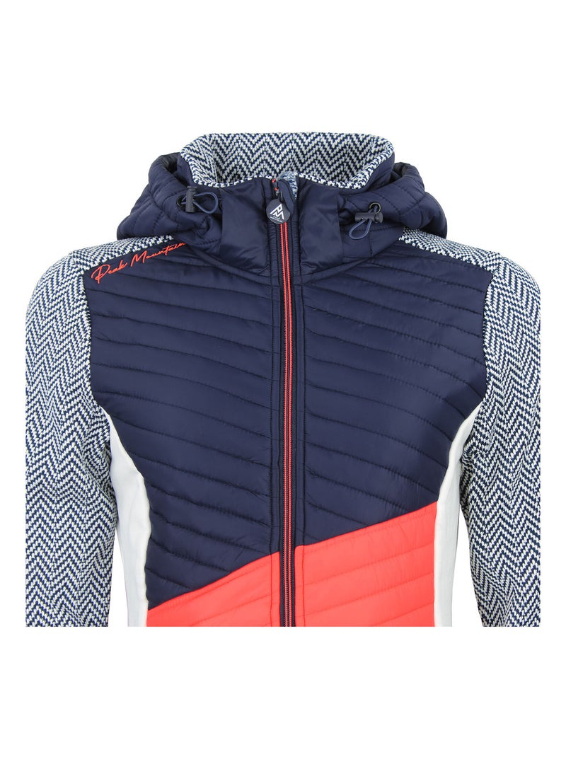 Blouson polaire AMIR - PEAK MOUNTAIN Bleu marine - Kiabi