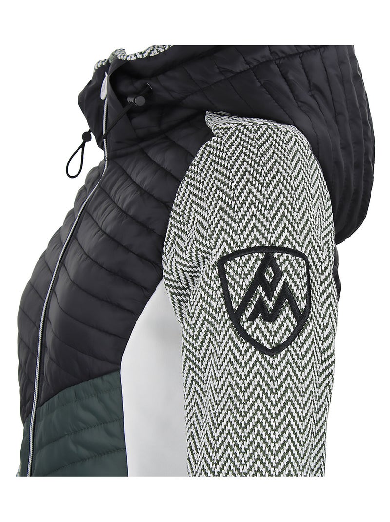 Blouson polaire AMIR - PEAK MOUNTAIN Kaki - Kiabi