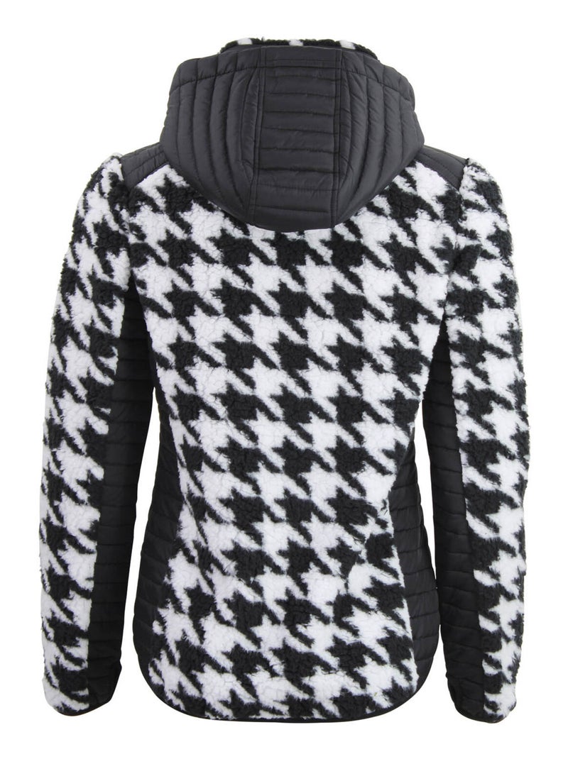 Blouson polaire   AMORE - PEAK MOUNTAIN Noir Noir - Kiabi