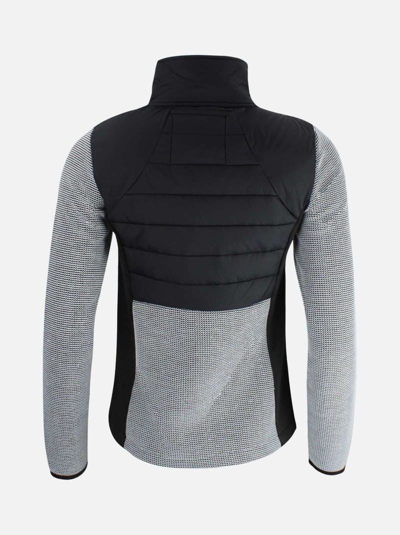 Blouson polaire   ANAPLES - PEAK MOUNTAIN Noir Noir - Kiabi