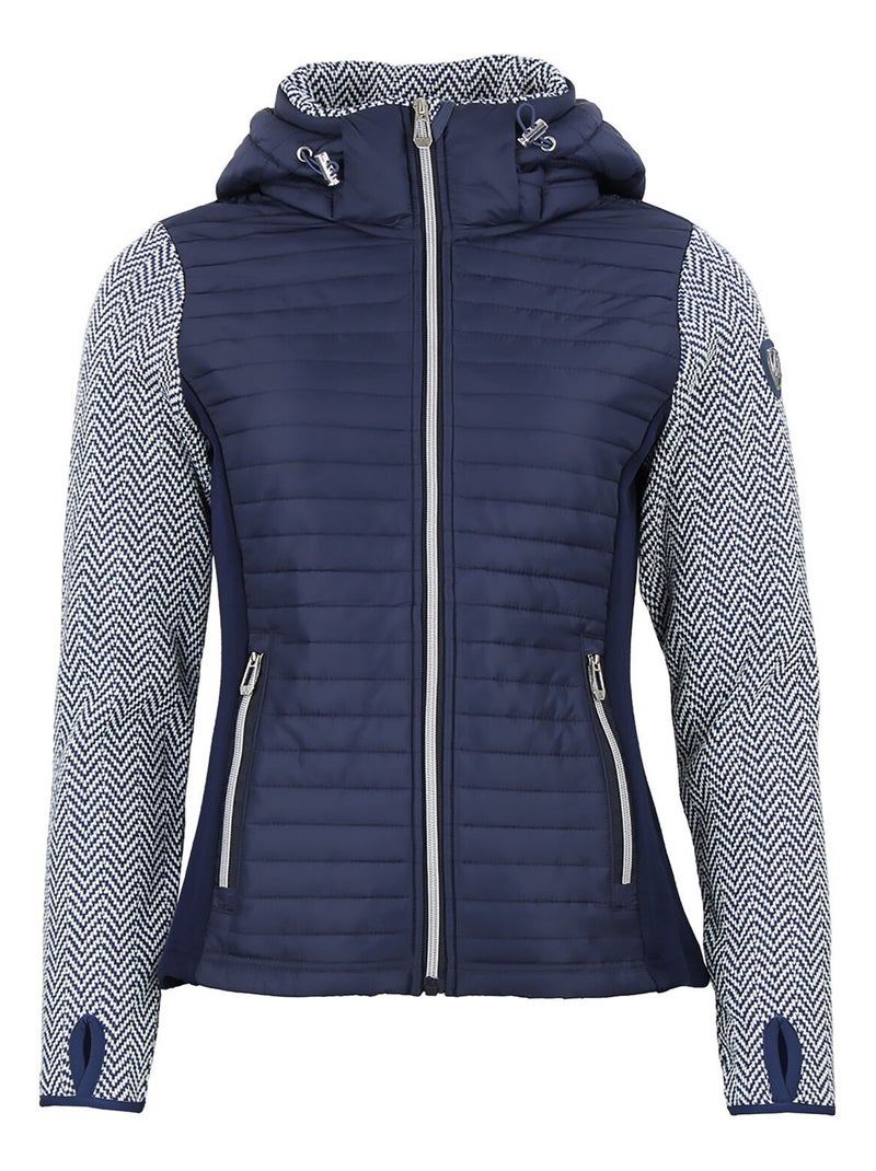 Blouson polaire ANDOMO - PEAK MOUNTAIN Bleu marine - Kiabi