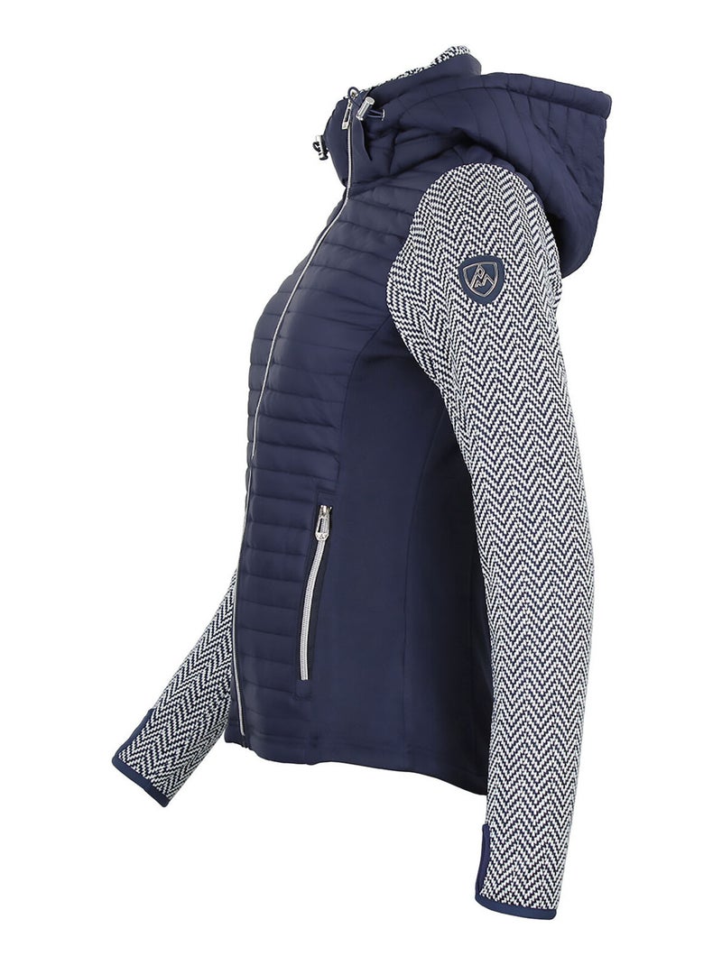 Blouson polaire ANDOMO - PEAK MOUNTAIN Bleu marine - Kiabi