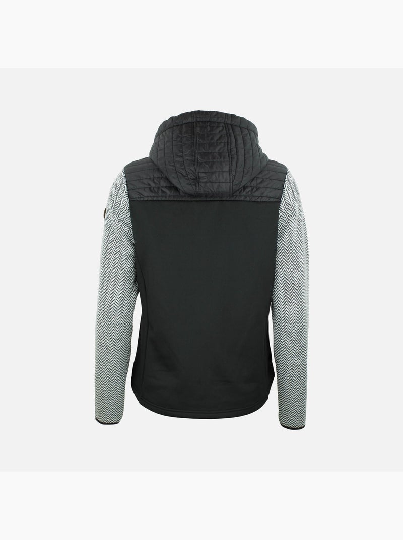 Blouson polaire   ANDOMO - PEAK MOUNTAIN Noir Noir - Kiabi