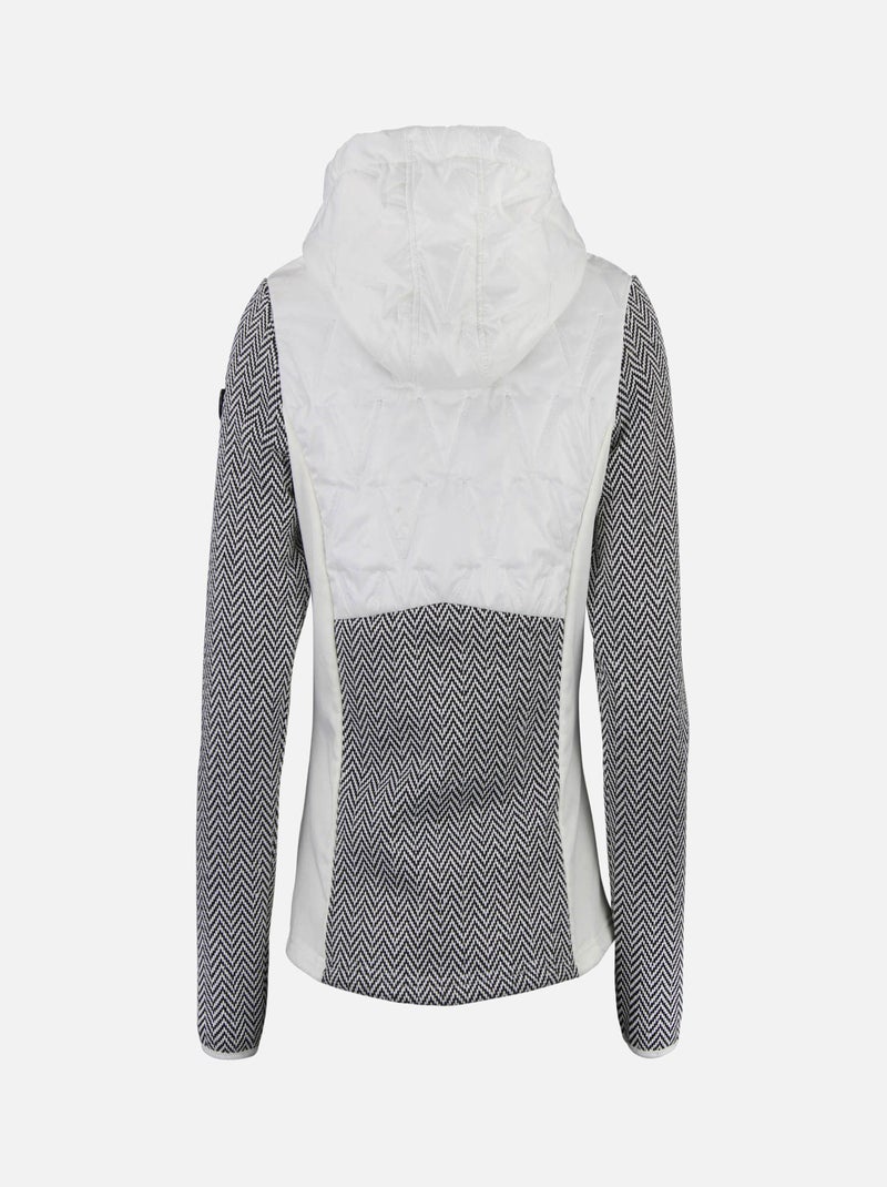 Blouson polaire   ANIMO - PEAK MOUNTAIN Blanc - Kiabi