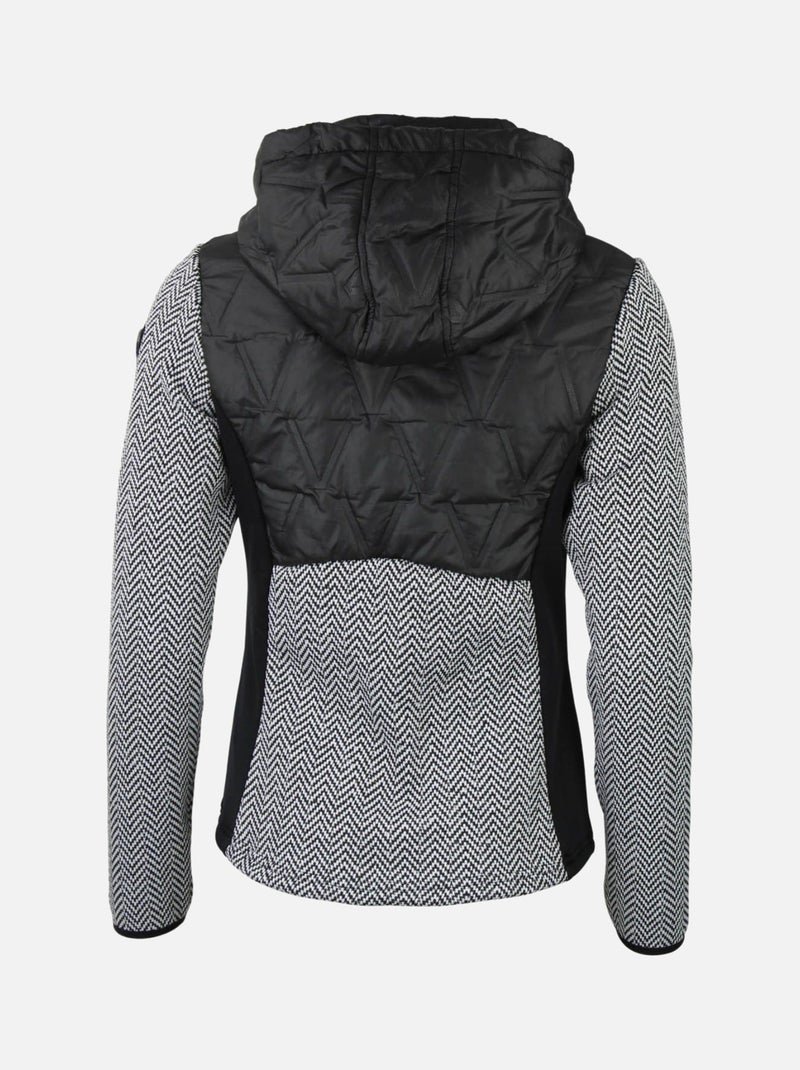 Blouson polaire   ANIMO - PEAK MOUNTAIN Noir Noir - Kiabi