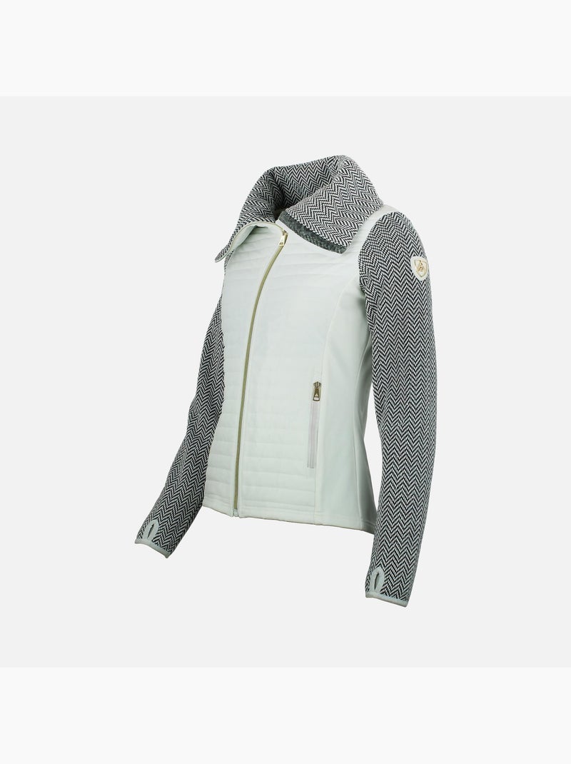 Blouson polaire   ANTEM1 - PEAK MOUNTAIN Blanc - Kiabi