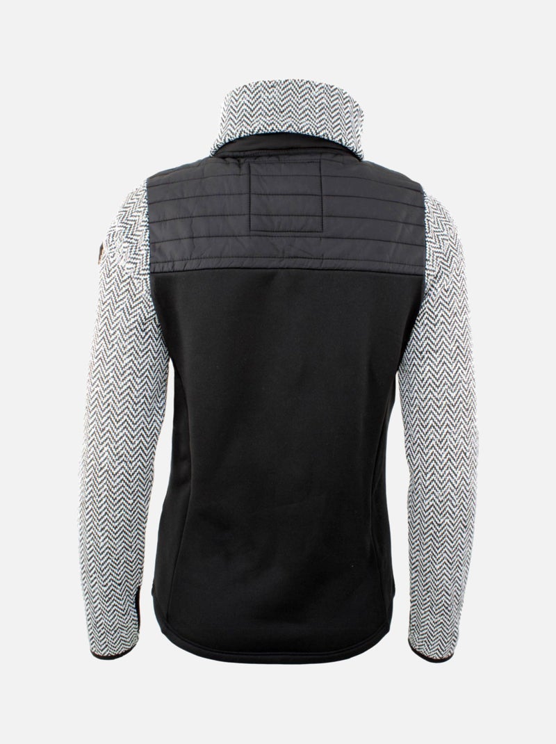 Blouson polaire   ANTEM1 - PEAK MOUNTAIN Noir Noir - Kiabi