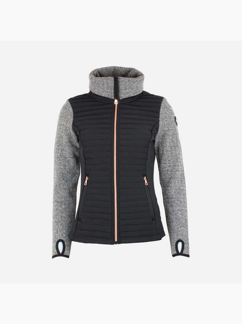 Blouson polaire   ANTEMBI - PEAK MOUNTAIN Noir Noir - Kiabi
