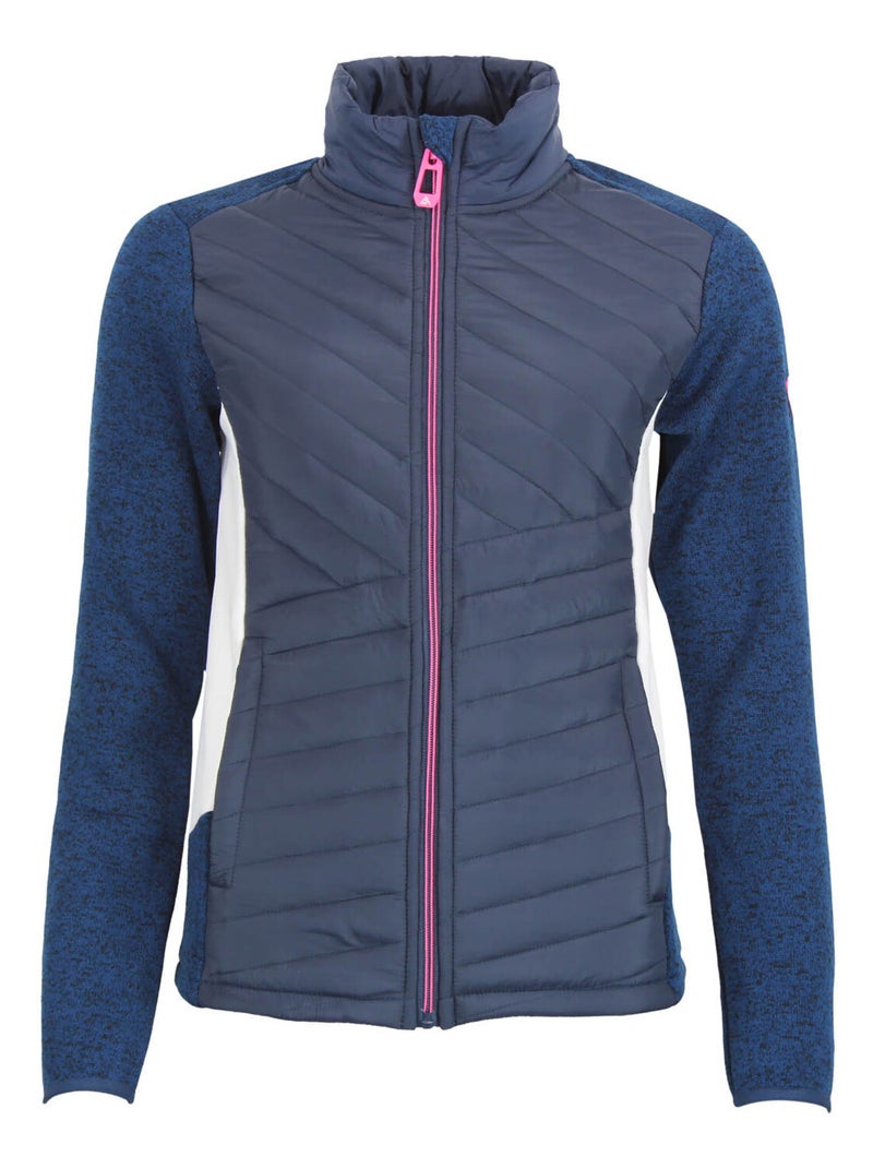 Blouson polaire APONY - PEAK MOUNTAIN Bleu marine - Kiabi
