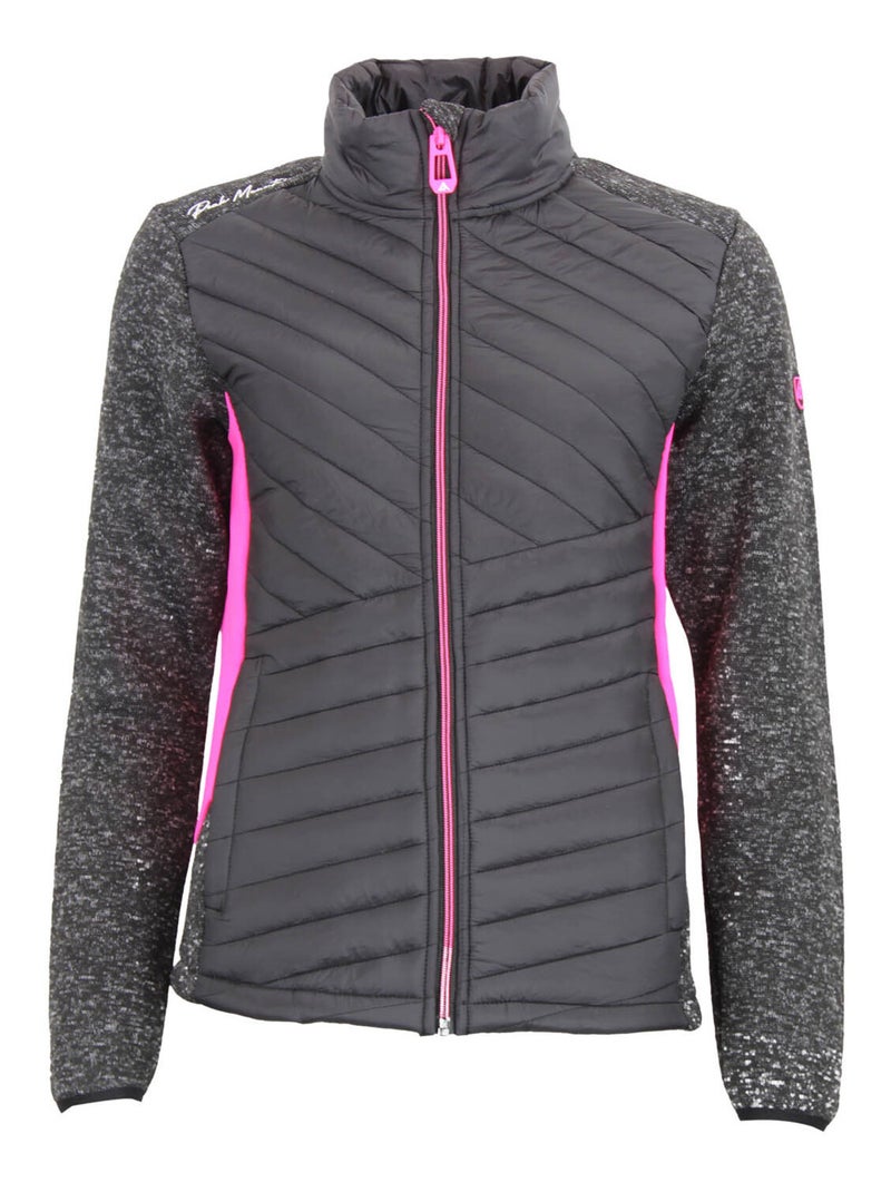 Blouson polaire APONY - PEAK MOUNTAIN Noir Noir - Kiabi