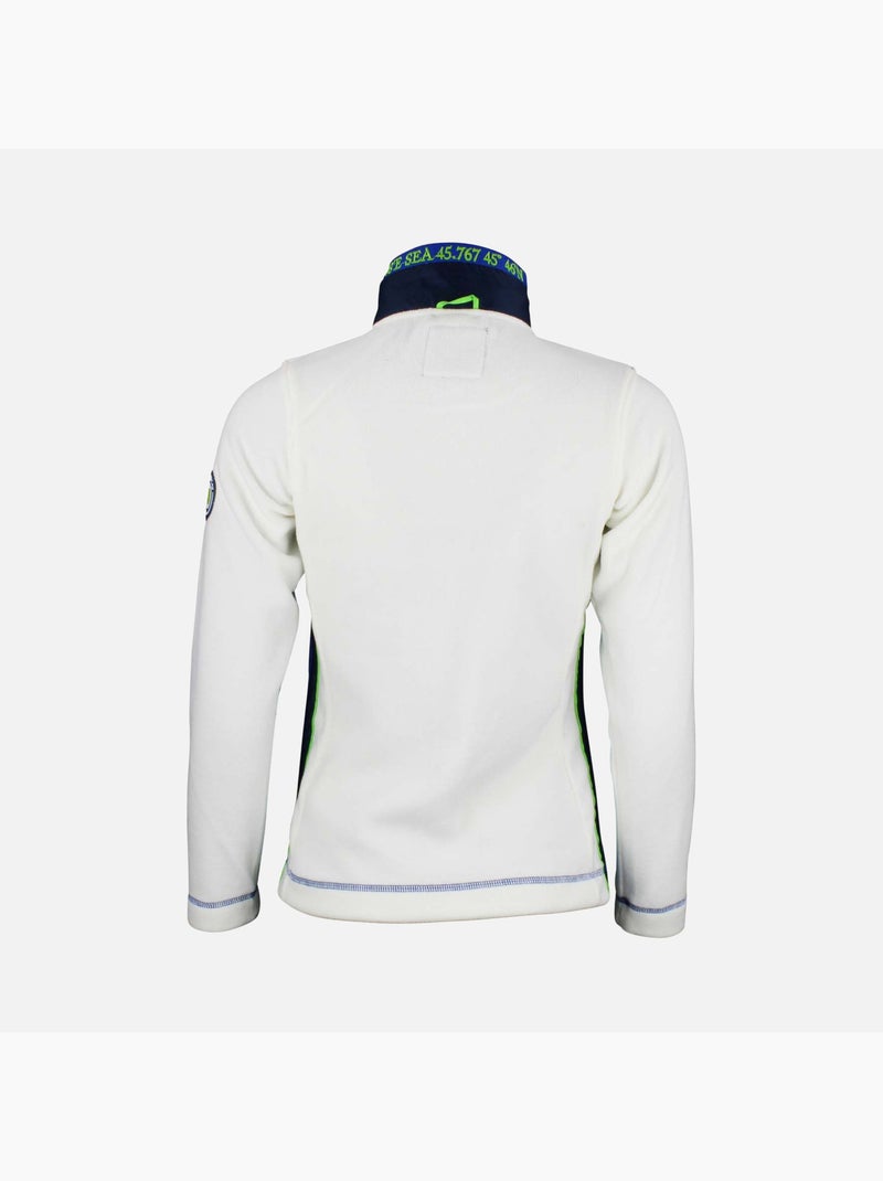 Blouson polaire   ARCANE - PEAK MOUNTAIN Blanc - Kiabi