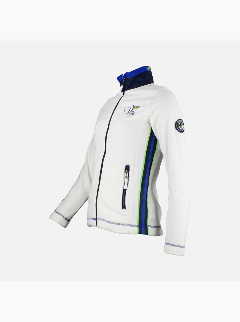 Blouson polaire   ARCANE - PEAK MOUNTAIN Blanc - Kiabi