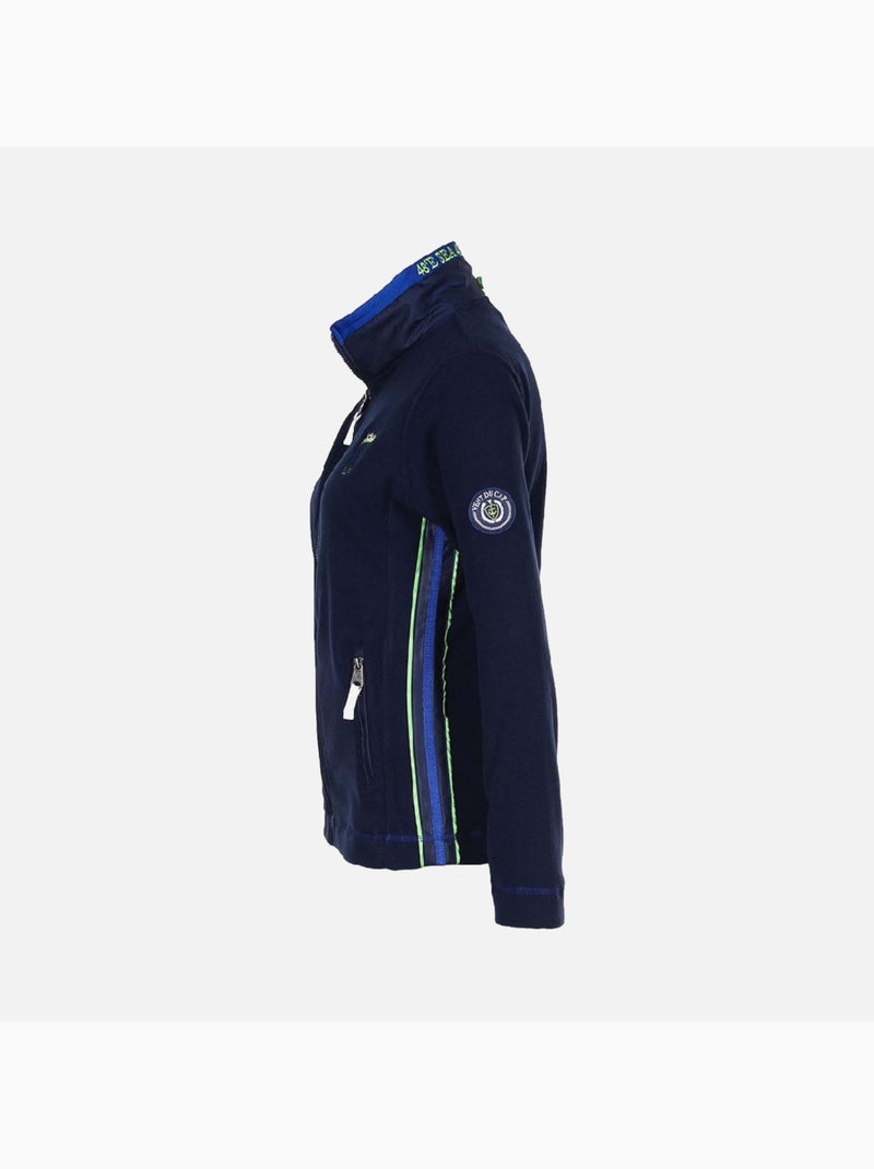 Blouson polaire   ARCANE - PEAK MOUNTAIN Bleu marine - Kiabi
