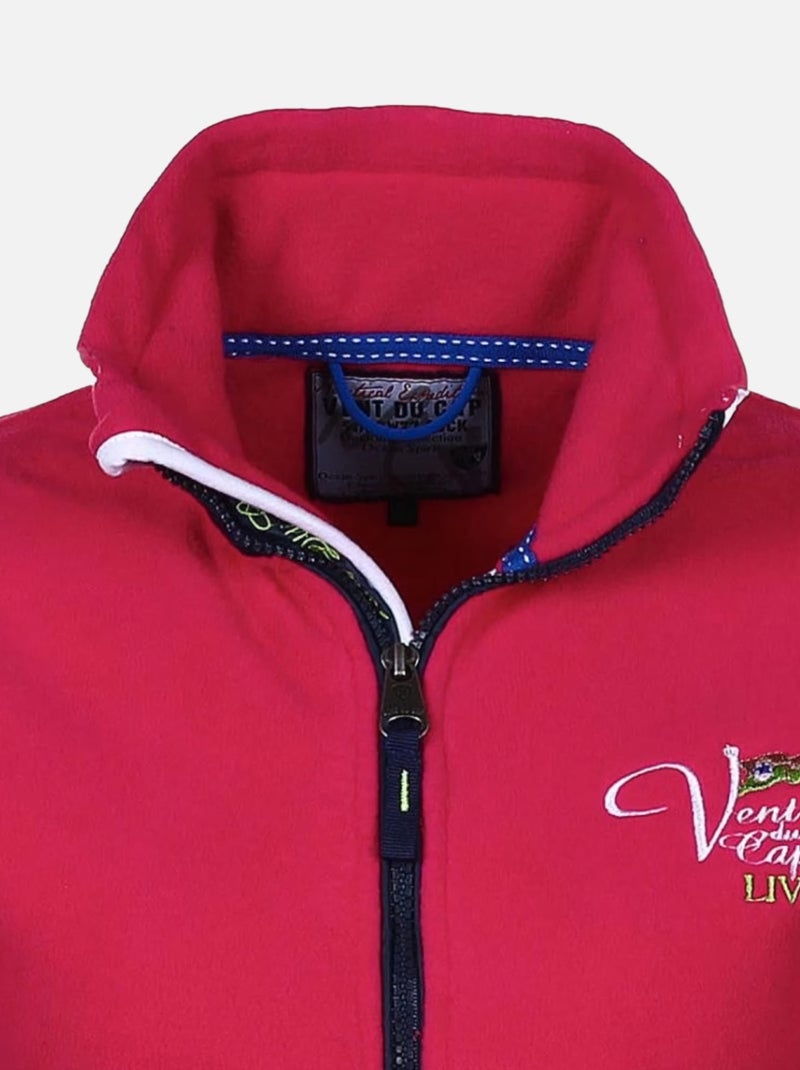 Blouson polaire   ARCANE - PEAK MOUNTAIN Rose - Kiabi