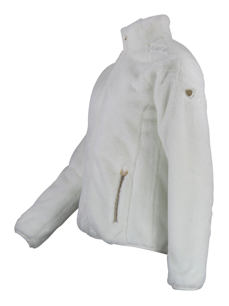 Blouson polaire ARENDEL - PEAK MOUNTAIN Ecru - Kiabi