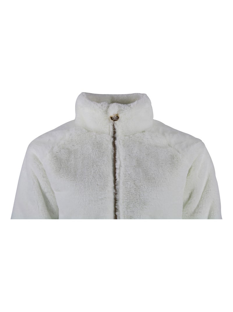 Blouson polaire ARENDEL - PEAK MOUNTAIN Ecru - Kiabi