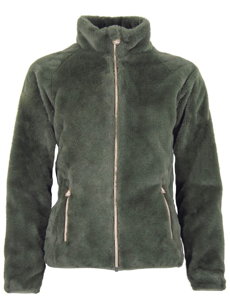 Blouson polaire ARENDEL - PEAK MOUNTAIN Kaki - Kiabi