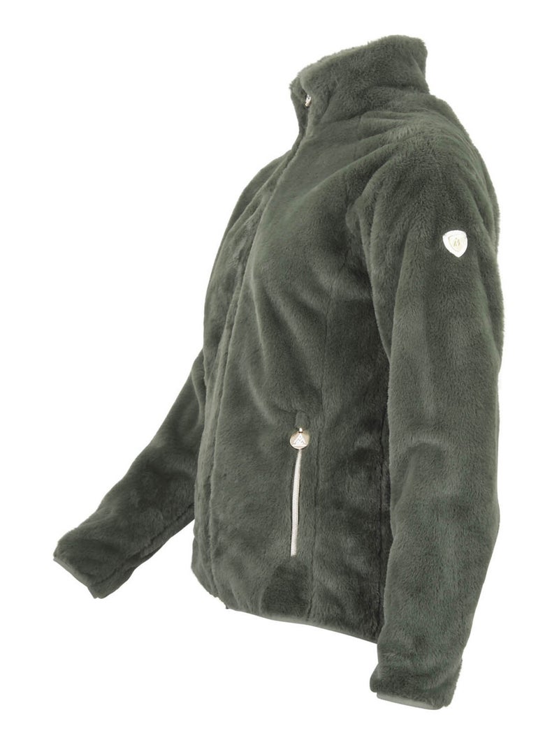 Blouson polaire ARENDEL - PEAK MOUNTAIN Kaki - Kiabi