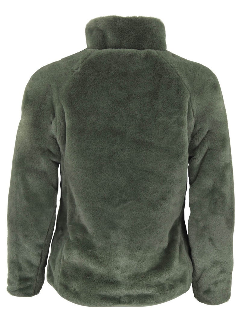 Blouson polaire ARENDEL - PEAK MOUNTAIN Kaki - Kiabi