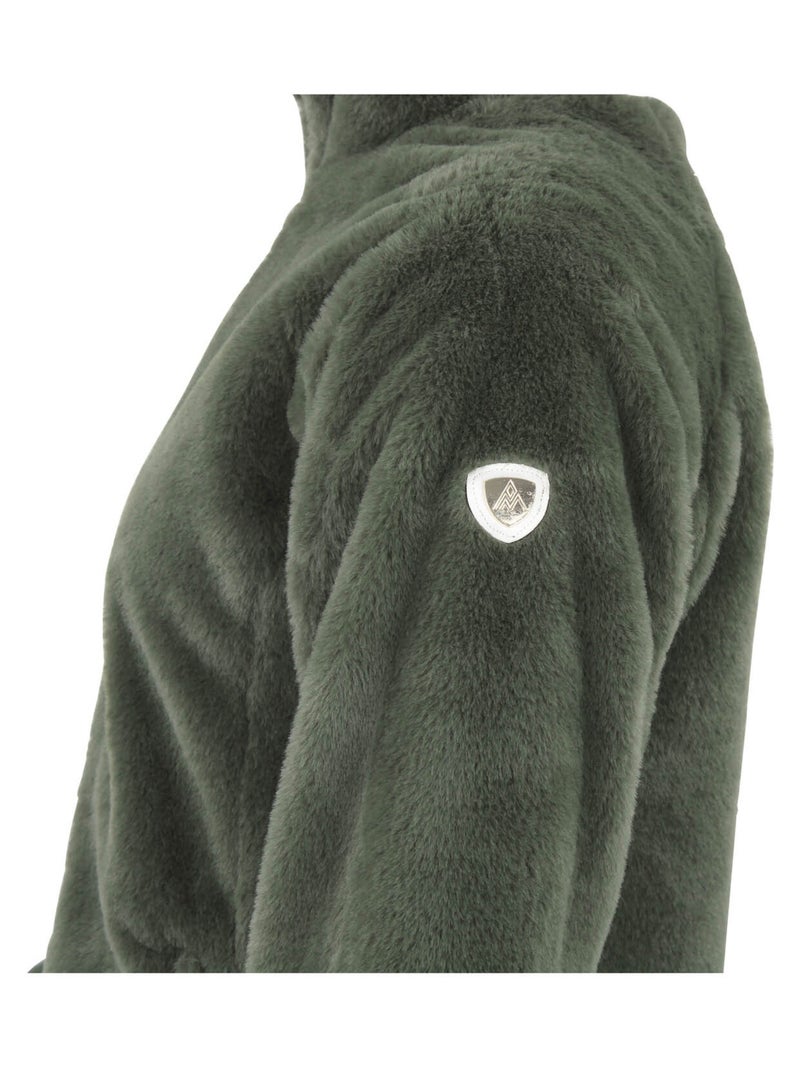 Blouson polaire ARENDEL - PEAK MOUNTAIN Kaki - Kiabi