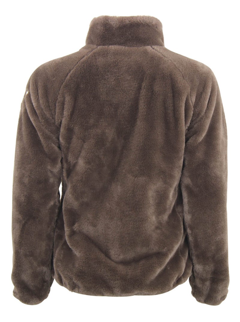 Blouson polaire ARENDEL - PEAK MOUNTAIN Marron - Kiabi